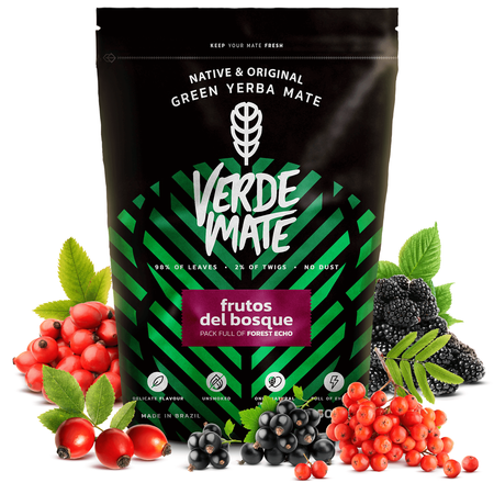 Yerba Verde Mate Green Frutos del Bosque 0,5kg