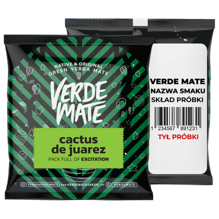 200 x Yerba Verde Mate Green Cactus 50g