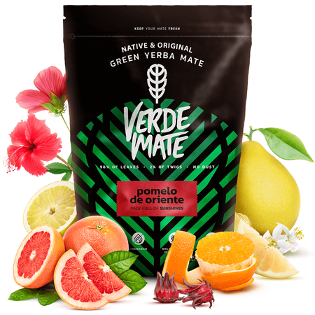 35 x Verde Mate Green Pomelo De Oriente 0,5kg