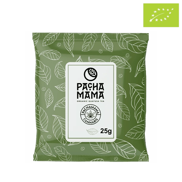 Guayusa Pachamama Cannabis 25g - z organicznym certyfikatem