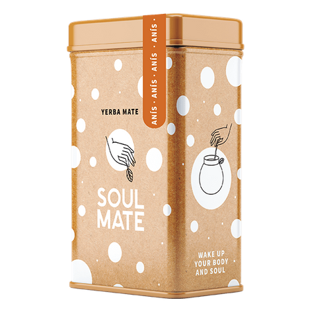 Yerbera - Boîte avec Soul Mate Orgánica Anís 0,5kg