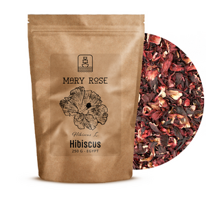 50 x Mary Rose - Ibišek - Sléz súdánský (okvětní lístky) 250 g