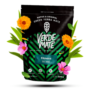 560 x Verde Mate Green Fitness 0,5 kg - Yerba mate brésilien à base d'herbes et de fruits