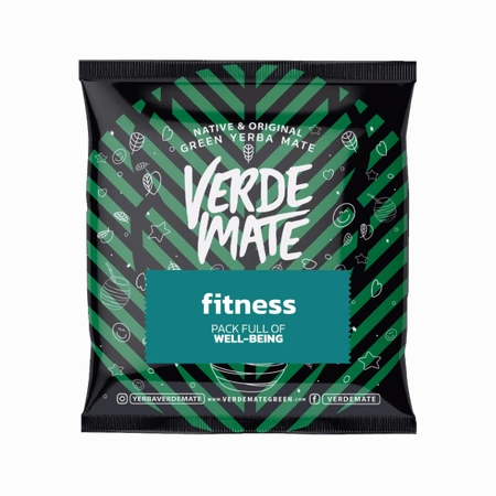 200 x Verde Mate Green Fitness 50 g - Brazilian herbal and fruity yerba mate