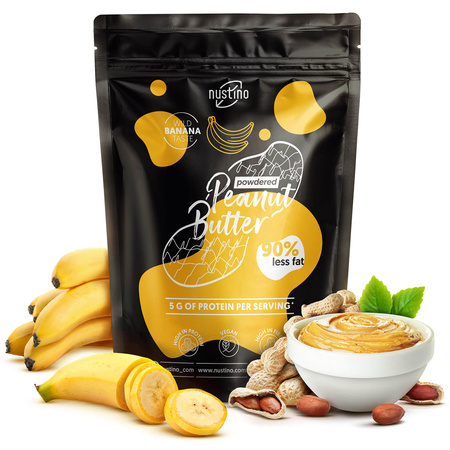 Nustino - Beurre d'arachide en poudre - Banana 400g