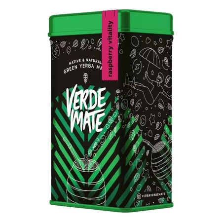 32 x Yerbera - Can of Verde Mate Green Raspberry Vitality 0.5 kg