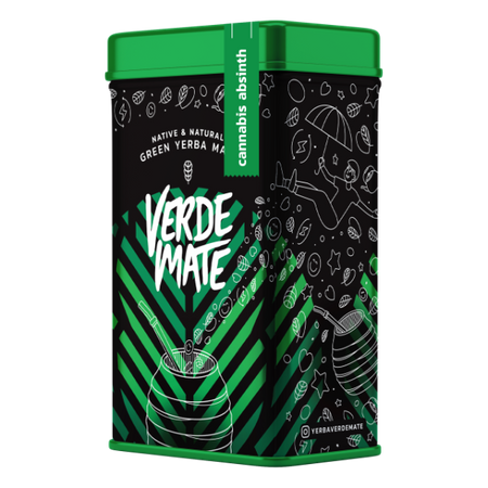 512 x Yerbera - plechovka Verde Mate Cannabis Absinth 0,5 kg