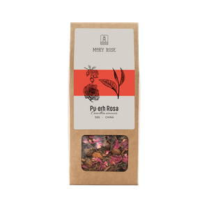 Mary Rose - Tee Pu-erh Rosa - 50 g