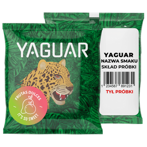 200 x Yaguar Frutas Dulces 50g