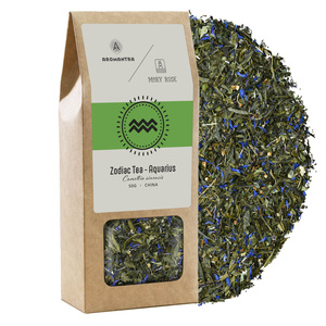 Aromantra x Mary Rose – Zodiac Tea – Aquarius (green tea) 50g