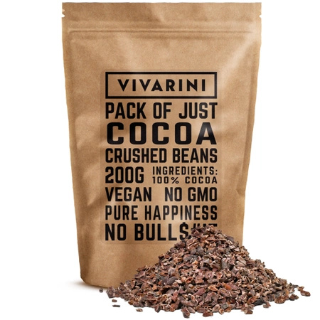 Vivarini – Cacao (grains concassés) 200 g