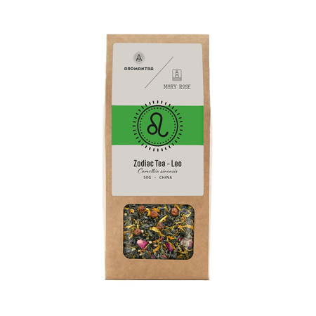 Aromantra x Mary Rose – Té del Zodíaco – Leo (té verde) 50 g