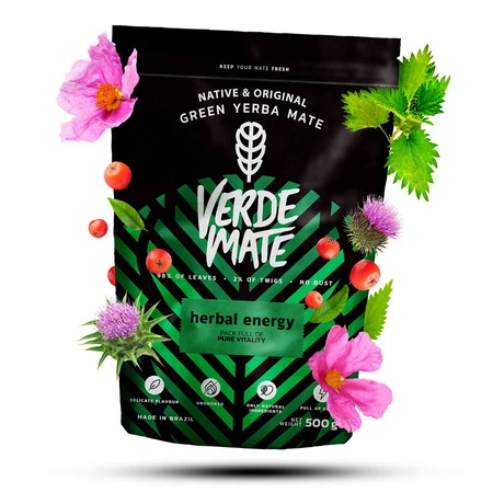 35 x Verde Mate Green Herbal Energy 0,5kg