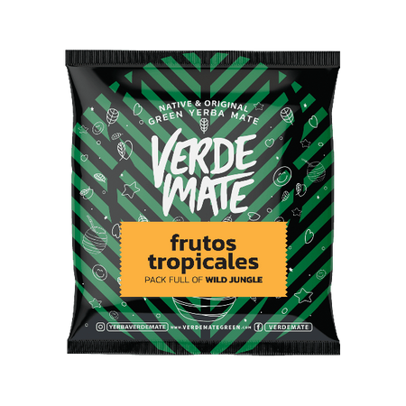 Yerba Verde Mate Green Frutos Tropicales  50g