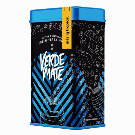 32 x Yerbera - Can of Verde Mate Mas IQ Tropical 0.5kg