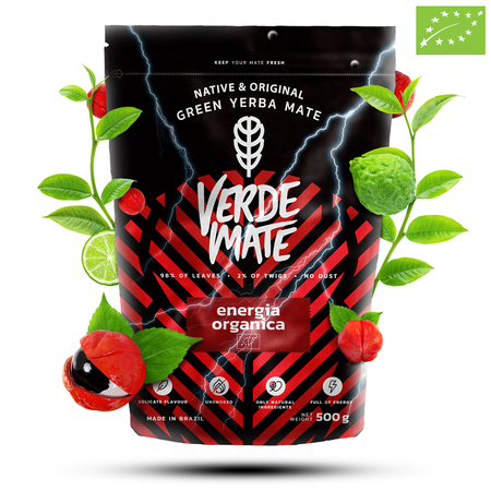 560 x Verde Mate Green Organica Energia Guarana 0,5 kg