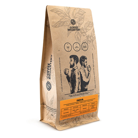 Coffee Broastery - Zrnková káva India Karnataka Premium 1 kg