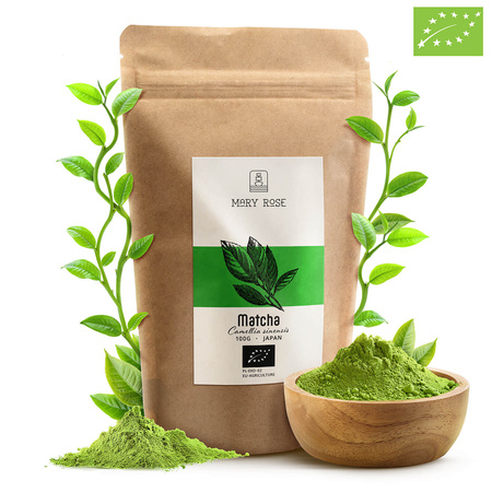 Mary Rose – Japanischer Grüner Tee Matcha (BIO) 100 g