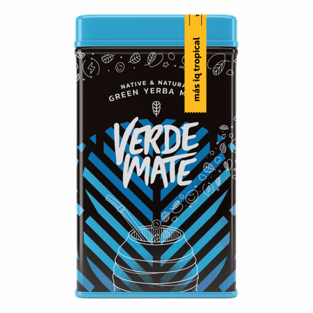 32 x Yerbera - Can of Verde Mate Mas IQ Tropical 0.5kg