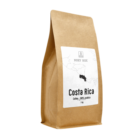 18 x Mary Rose - Costa Rica San Rafael specialità di caffè in grani 1 kg