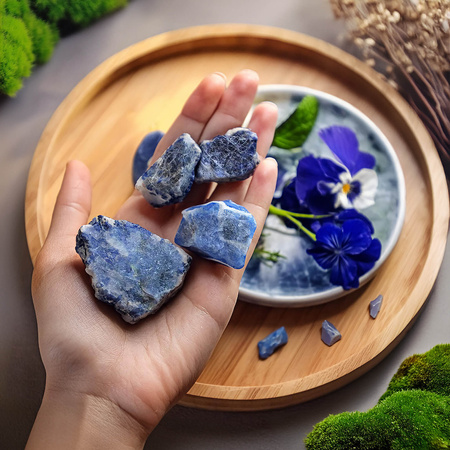 Sodalite (raw stone) 50g