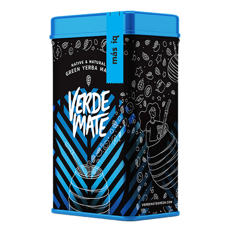 512 x Yerbera - plechovka Verde Mate Mas IQ 0,5 kg