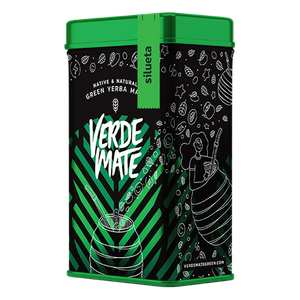 512 x Yerbera - Lattina di Verde Mate Green Silueta 0,5 kg