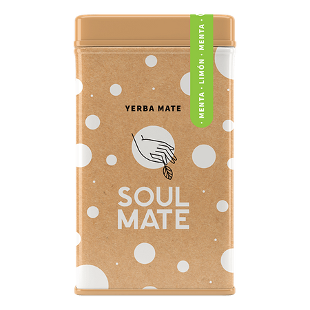 32 x Yerbera - plechovka Soul Mate Menta Limon 0,5kg