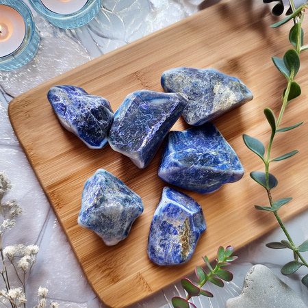 Sodalite (raw stone) 1 pc.