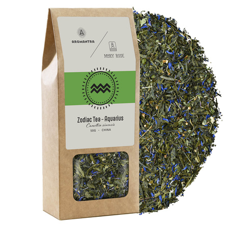 Aromantra x Mary Rose – Té del Zodíaco – Acuario (té verde) 50 g