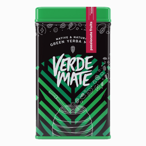 Yerbera – Tin Can + Verde Mate Green Passionate Fruits 0.5kg 