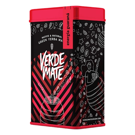 512 x Yerbera - Boîte de Verde Mate Green Energia Guarana 0.5kg