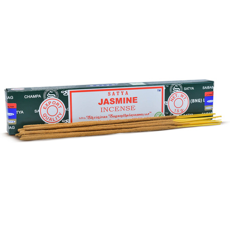 Bâtonnets d'encens Satya – Jasmine