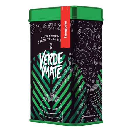 32 x Yerbera - plechovka Verde Mate Green Hangover 0,5 kg