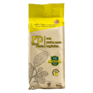 12 x Fede Rico (FD) Menta Limon 0,5 kg 500 g - yerba maté s mátou a citronem