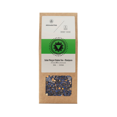 Aromantra x Mary Rose – Solar Plexus Chakra Tea – Manipura (black tea) 50g