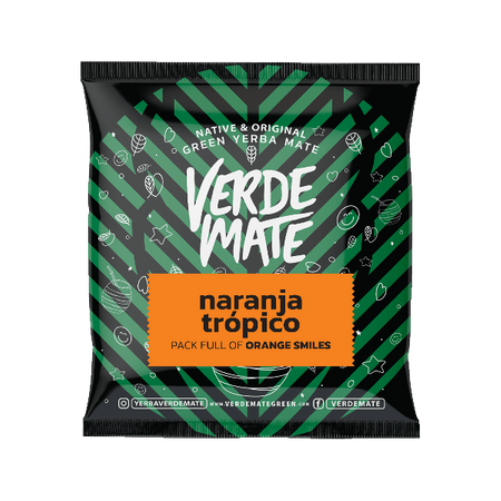 200 x Verde Mate Green Naranja Tropico 50g