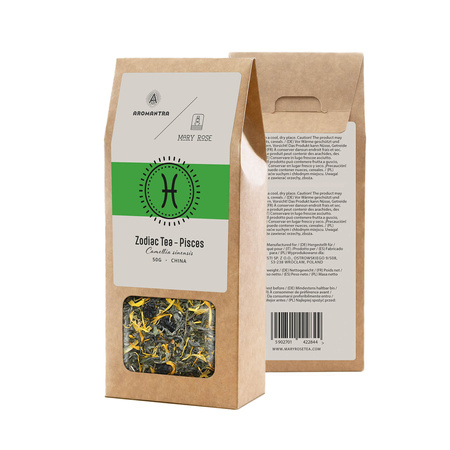 Aromantra x Mary Rose – Herbata zodiakalna – Ryby (zielona) 50 g