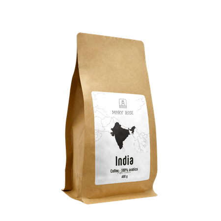 45 x Mary Rose - Inde Karnataka café en grains de qualité supérieure 400 g