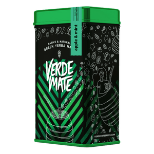 32 x Yerbera - plechovka Verde Mate Green Apple & Mint 0,5 kg