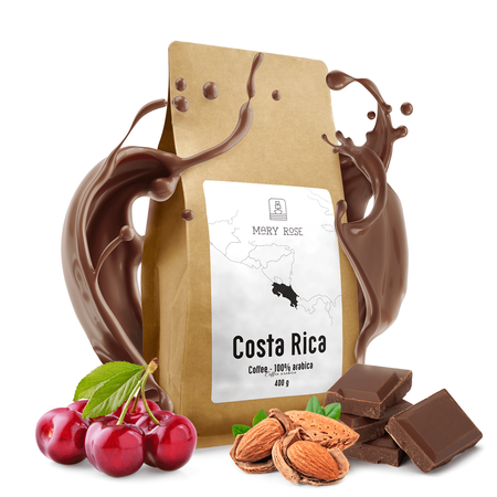 45 x Mary Rose - Costa Rica San Rafael specialità di caffè in grani 400 g