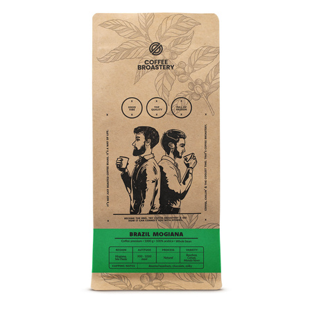 Coffee Broastery - Café arábica en grano Brazil Mogiana Premium 1 kg