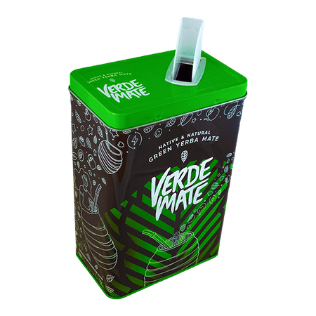 32 x Yerbera - plechovka Verde Mate Green Fitness 0,5 kg - brazilská bylinná a ovocná yerba maté