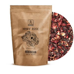 Mary Rose – Hibiskus – Sudan-Malve (Blütenblätter) 250 g