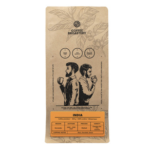 Coffee Broastery - Whole Bean Coffee India Karnataka Premium 400g