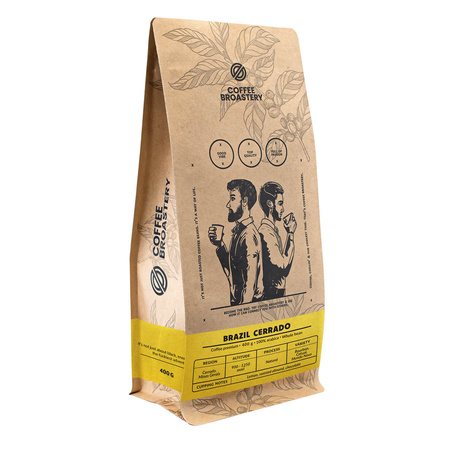 Coffee Broastery - Zrnková káva Brazil Cerrado Premium 400 g