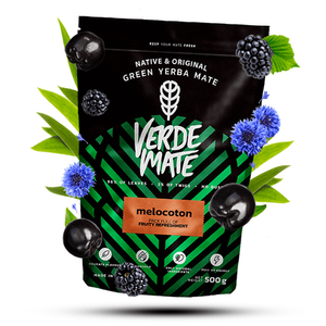 35 x Verde Mate Green Melocoton 0,5 kg