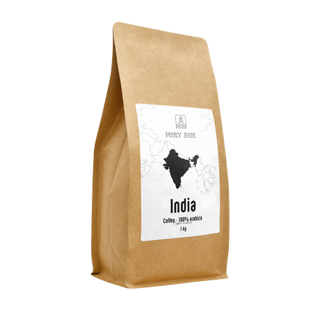 18 x Mary Rose - India Karnataka premium bean coffee 1 kg