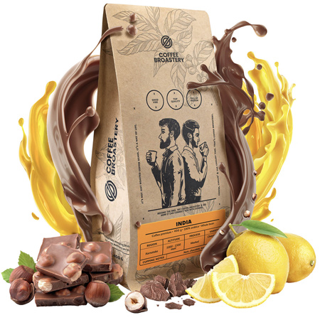 Coffee Broastery - Zrnková káva India Karnataka Premium 400 g