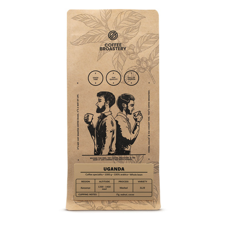 Coffee Broastery - Café arábica en grano Uganda Kanyenye Speciality 1 kg